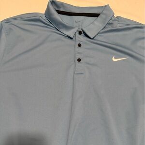 Nike Sky Blue Button-Up Shirt